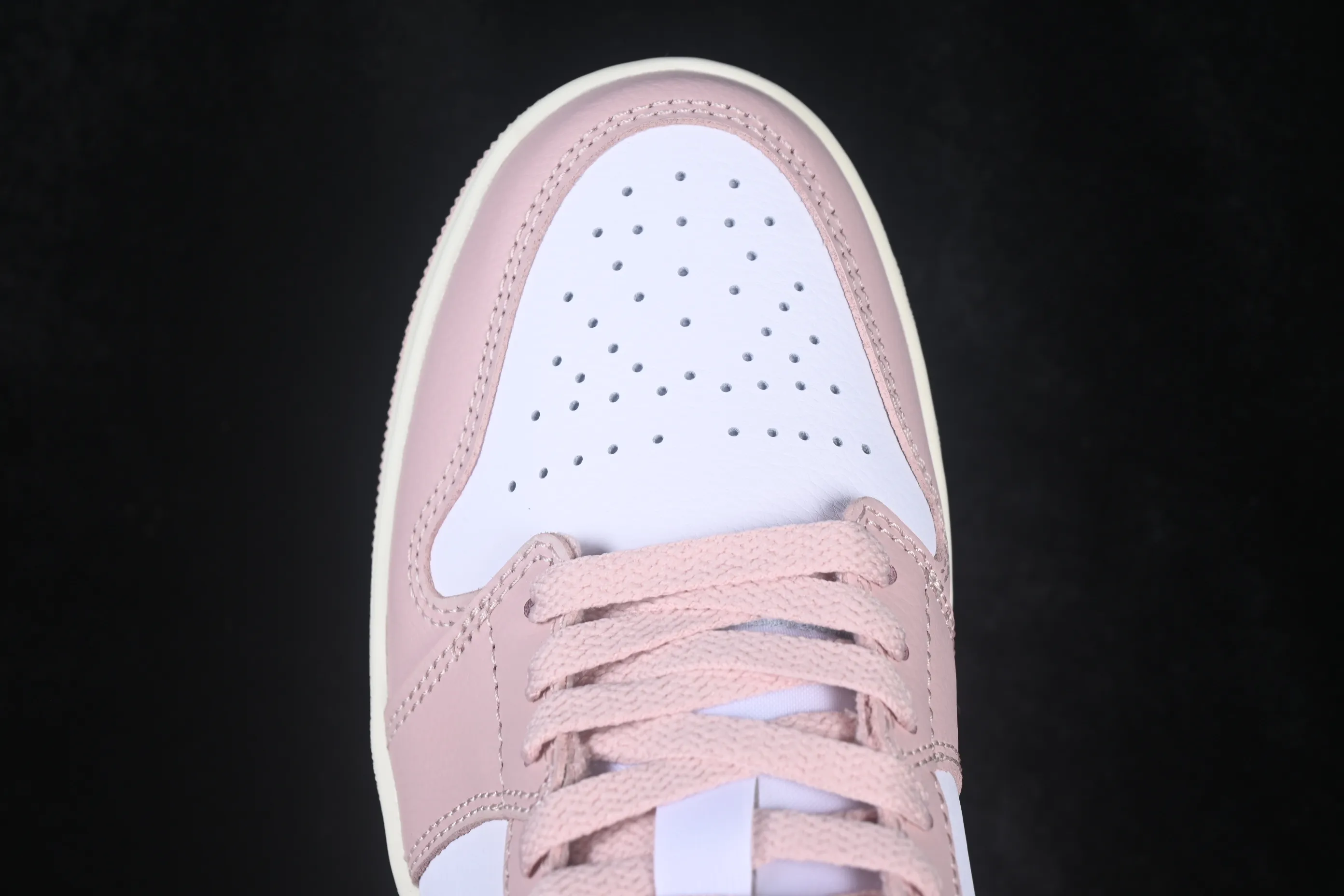 All categories Air Jordan Jordan series basketball shoes Air Jordan 1 Low G version pure original Air Jordan 1 Low AJ1 Joe 1 white pink low-top retro culture basketball shoes DC0774-162